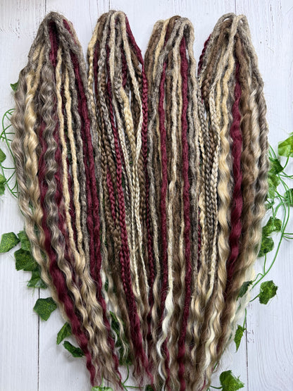 Set of 40, Mixed Textured Extensions