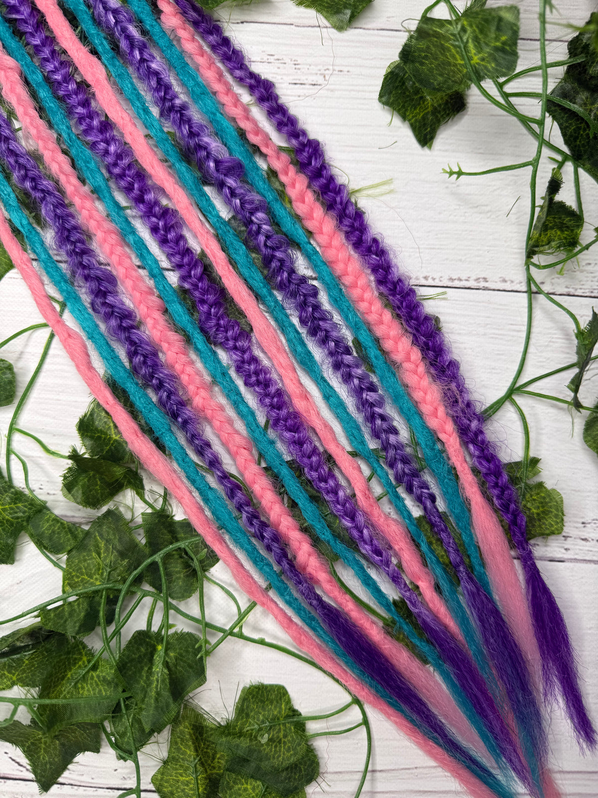 Set of 6, 54-63cm Mystic Bloom Mixed Texture Synthetic Extensions