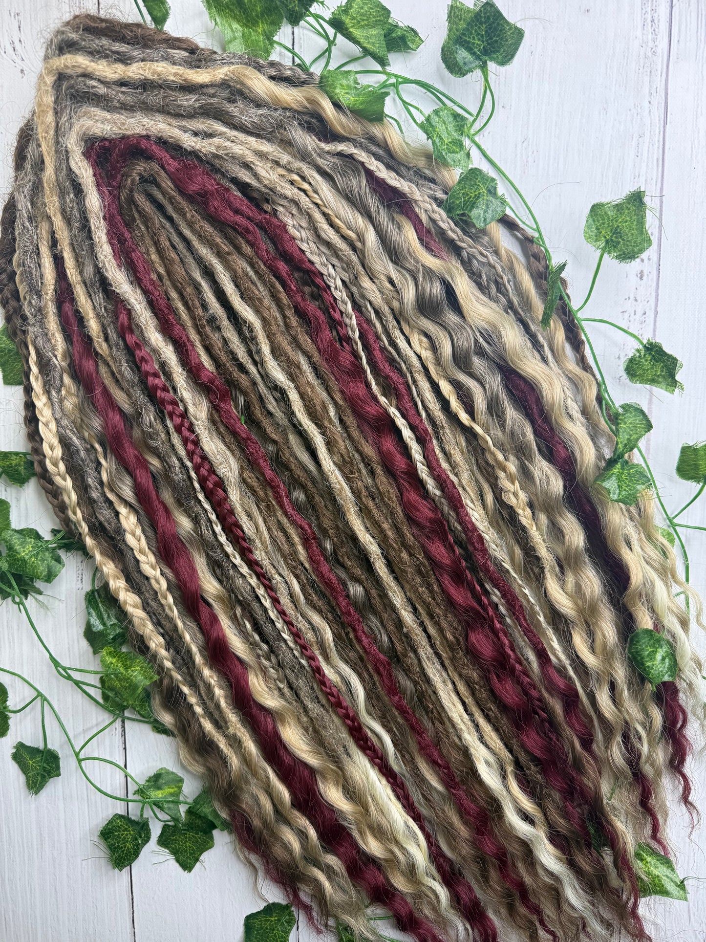 Set of 40, Mixed Textured Extensions
