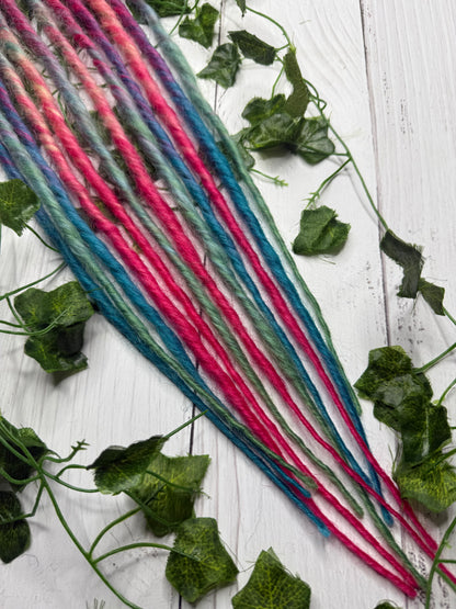 Set of 6, 53-57cm Bright Mermaid Synthetic Extensions