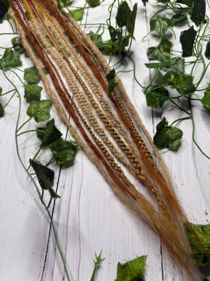 Set of 5, 60-66cm Natural Blend Synthetic Extensions