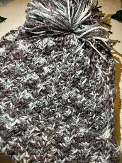 Grey Handmade Beanie