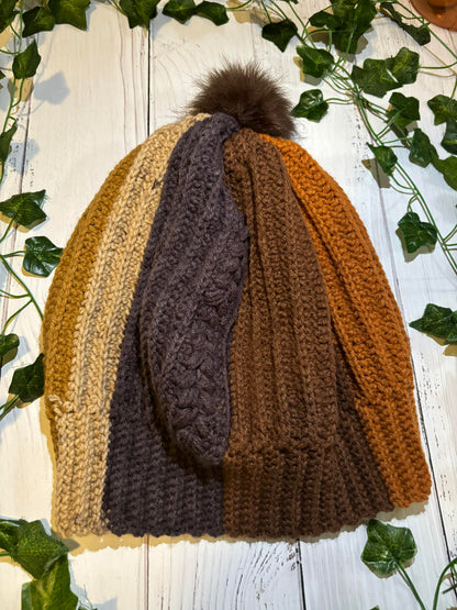 Brown Earthy Beanie
