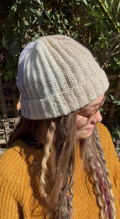 Mixed Colour Reversible Beanie