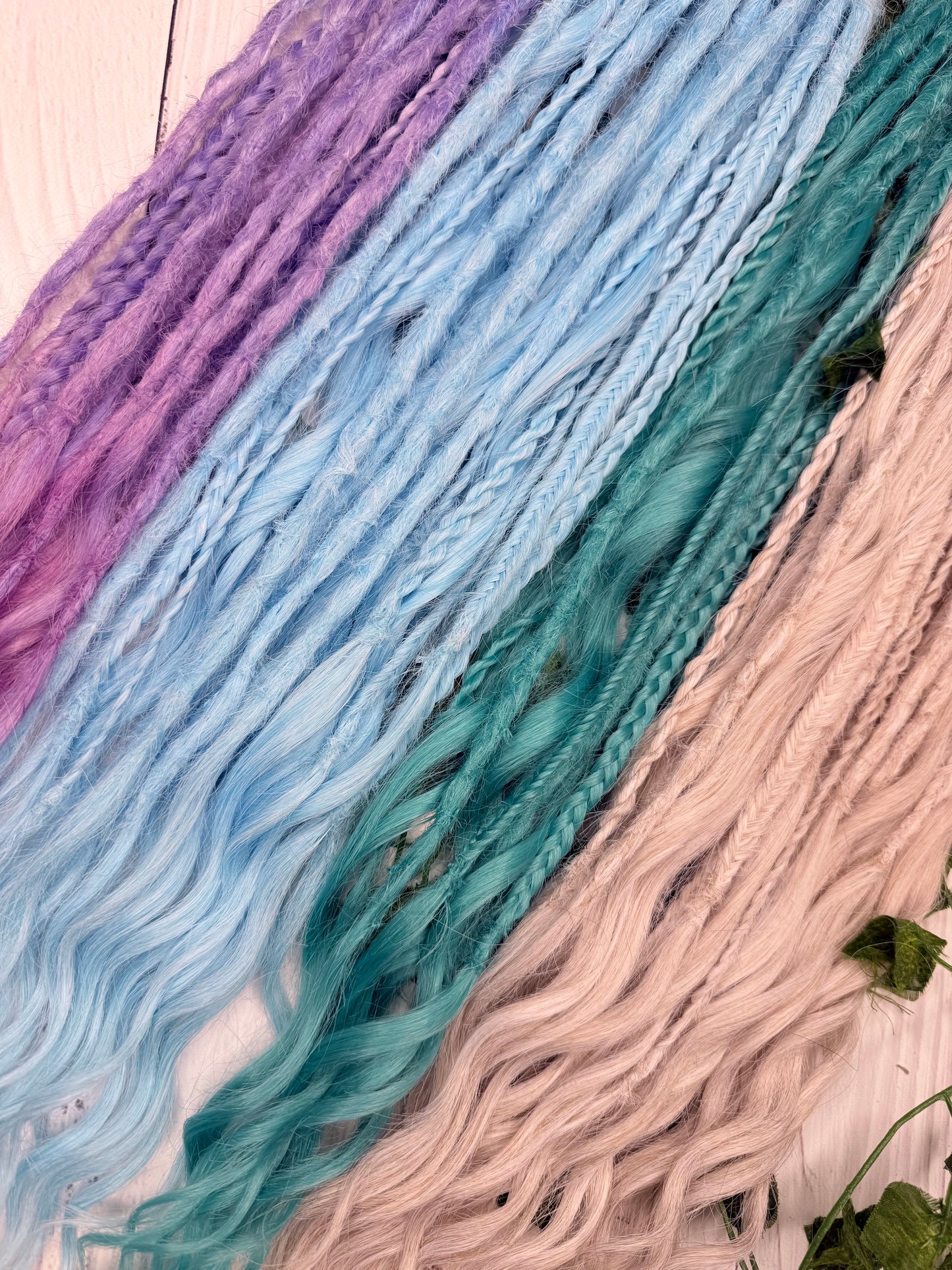 Set of 44, Mixed Textured Extensions