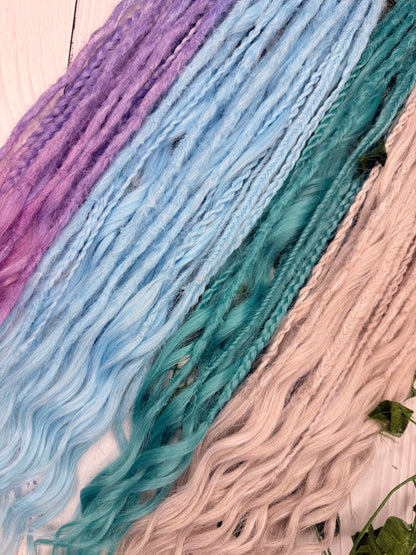 Set of 44, Mixed Textured Extensions