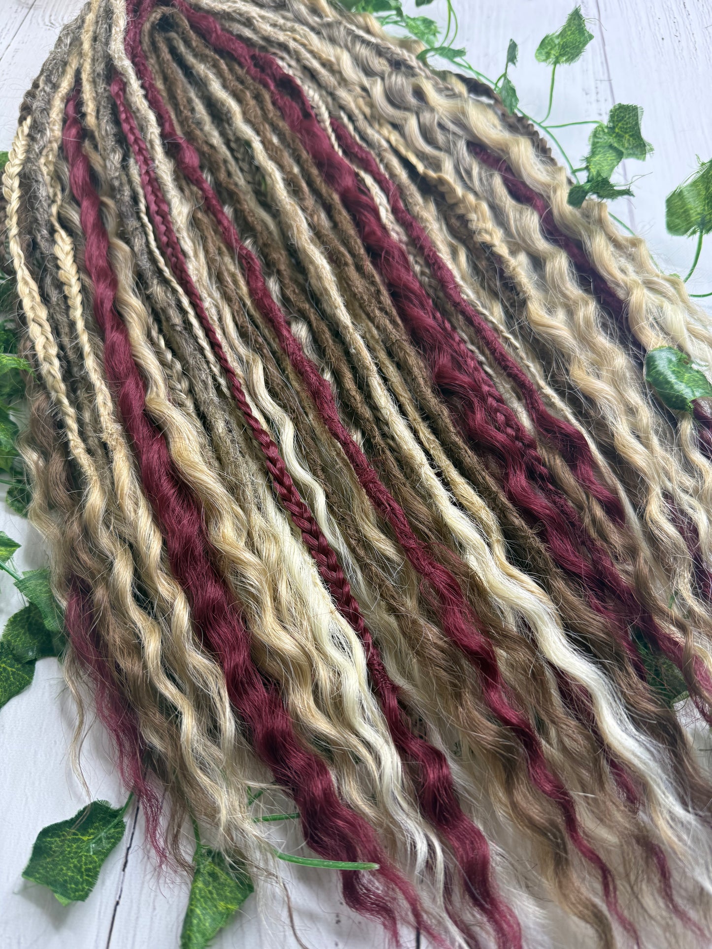 Set of 40, Mixed Textured Extensions