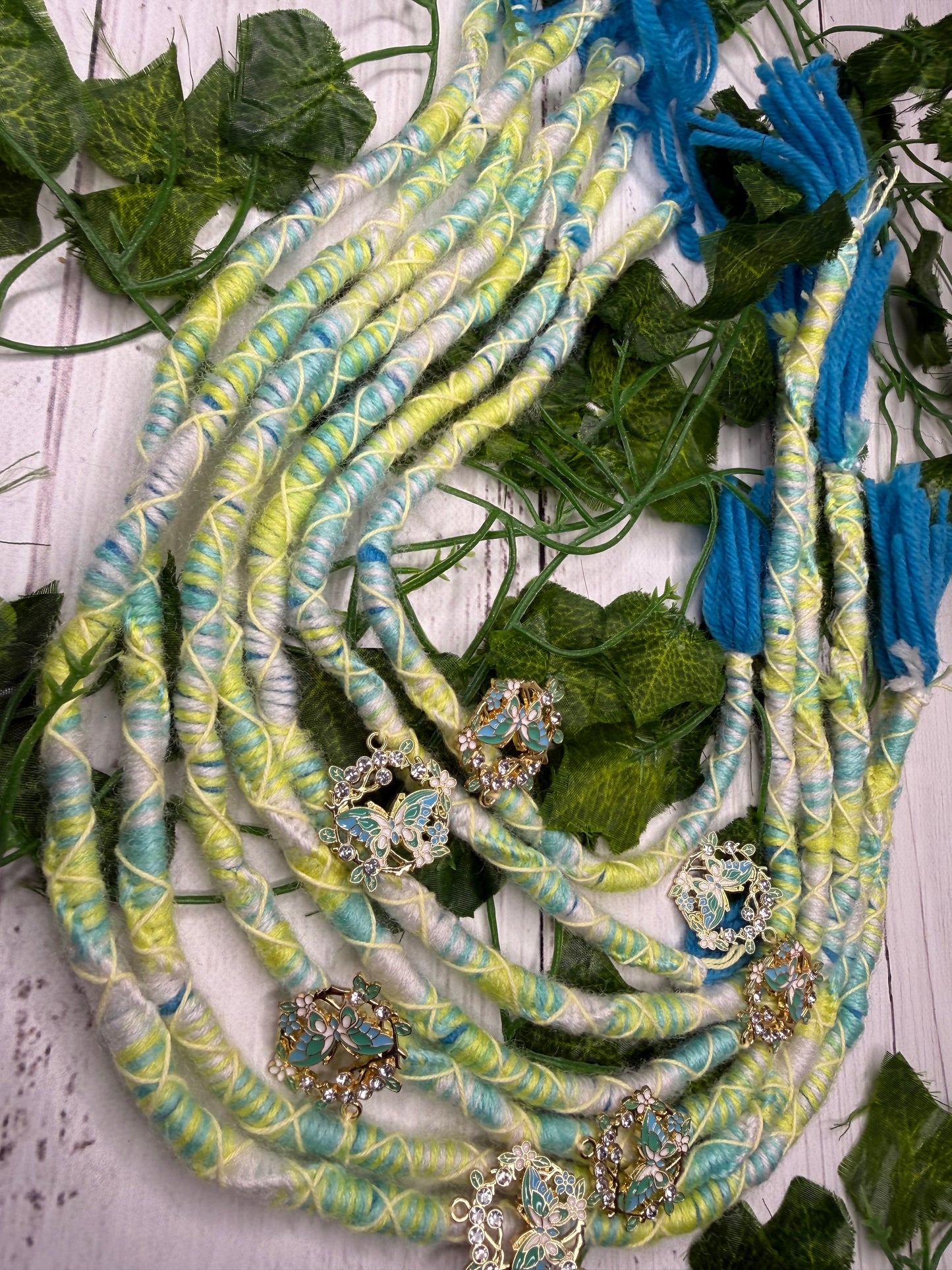 Honeydew Flutter Dread Wraps