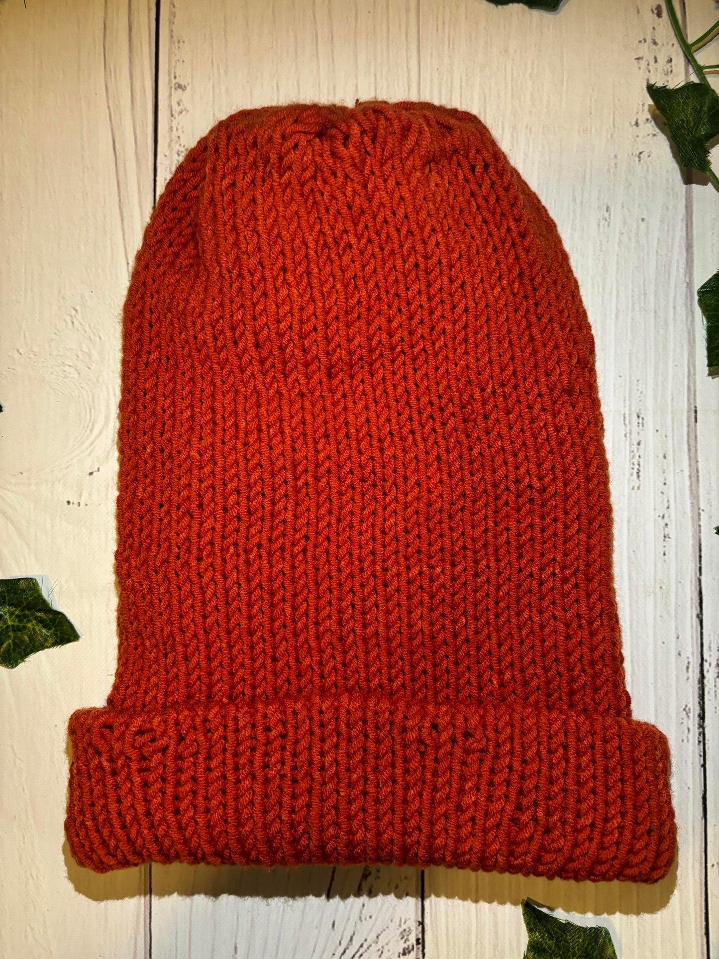 Orange Handmade Beanie