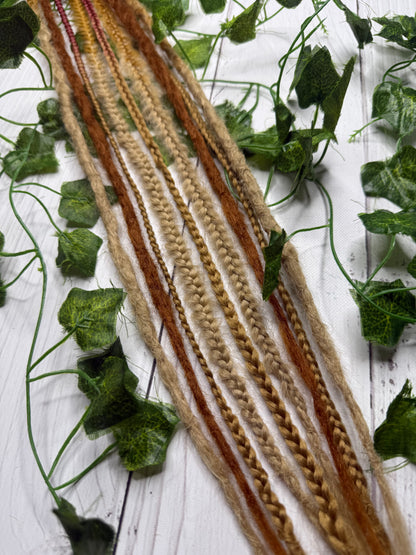 Set of 5, 60-66cm Natural Blend Synthetic Extensions