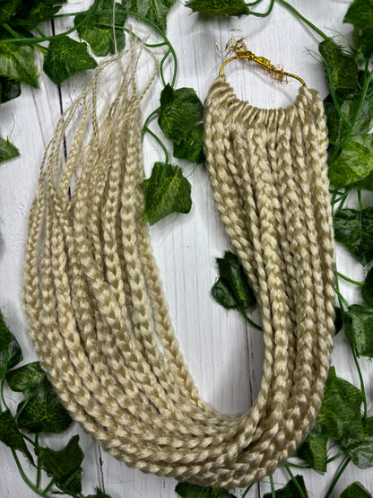 Blonde Reusable Braids