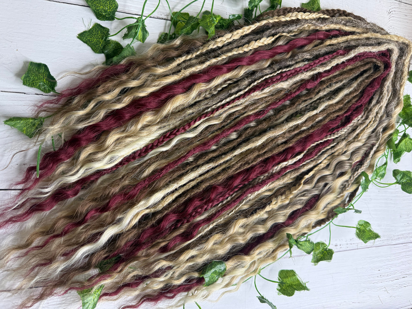 Set of 40, Mixed Textured Extensions