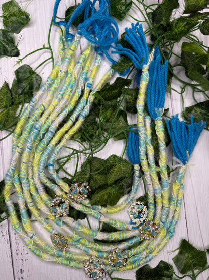 Honeydew Flutter Dread Wraps
