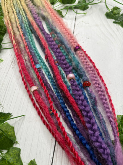 Set of 13, 56-66cm Blonde Top Synthetic Extensions (only available for online purchase)