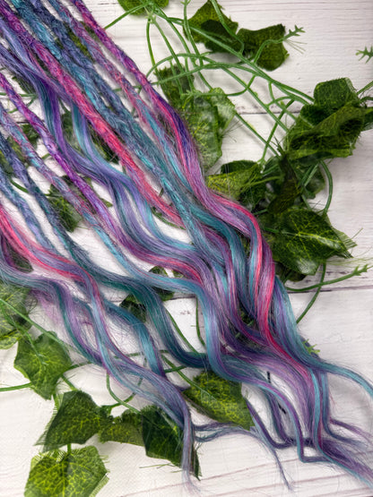 Set of 7, 51-59cm Galactic Garden Mix Texture Synthetic Extensions