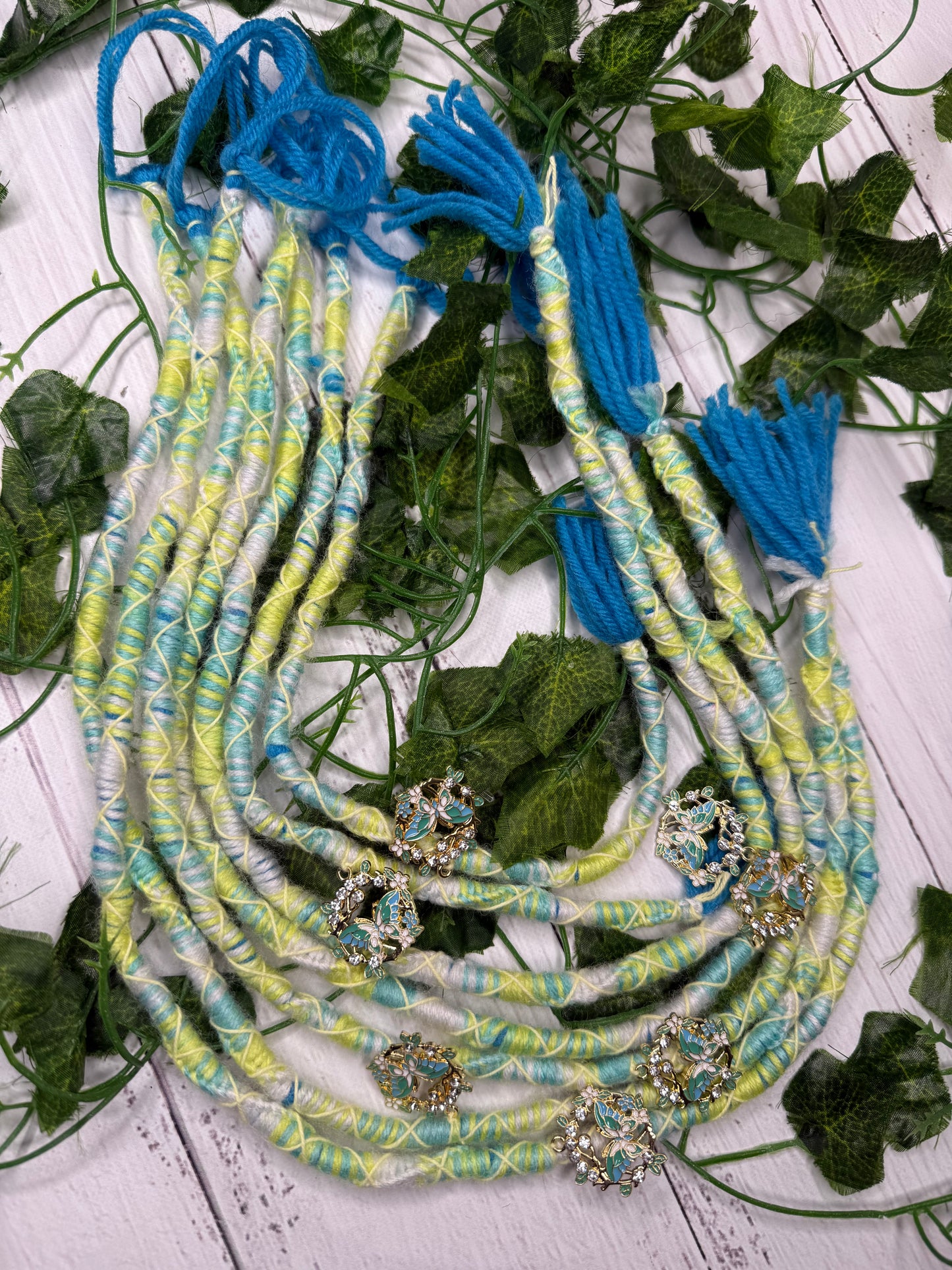Honeydew Flutter Dread Wraps