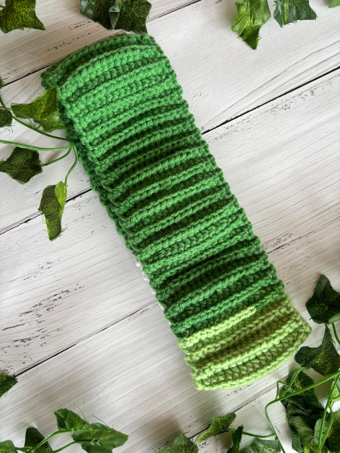 Mixed Green Handmade HeadBand