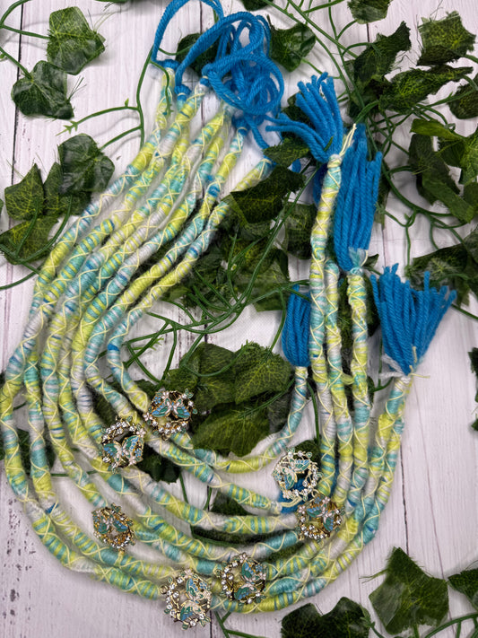 Honeydew Flutter Dread Wraps