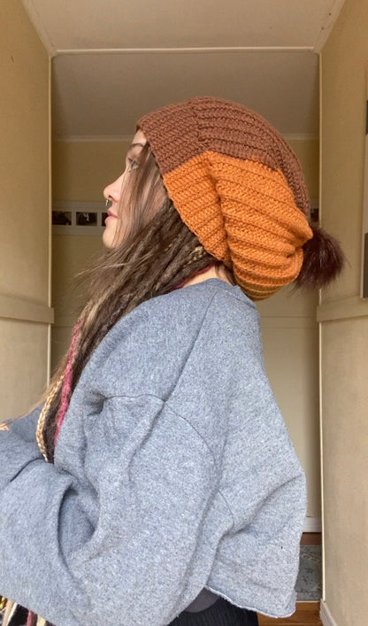 Brown Earthy Beanie