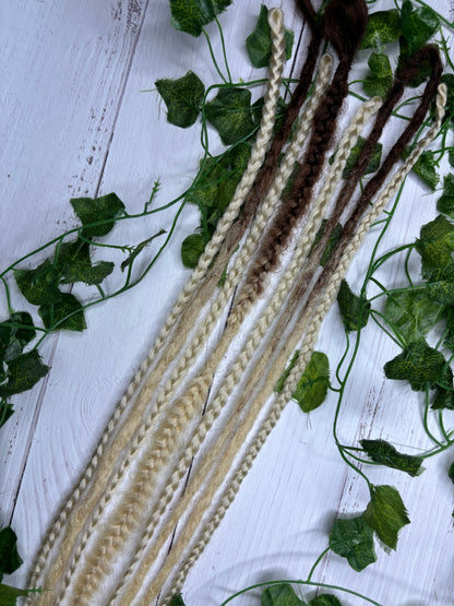 Set of 7, 53-63cm Natural Blend Synthetic Extensions (only available for online purchase)