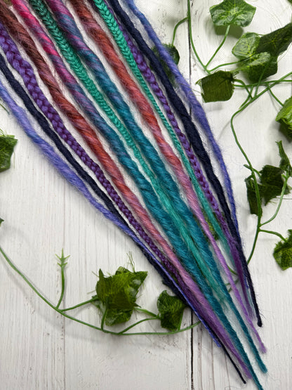 Set of 6, 50-54cm Deep Mermaid Synthetic Extensions