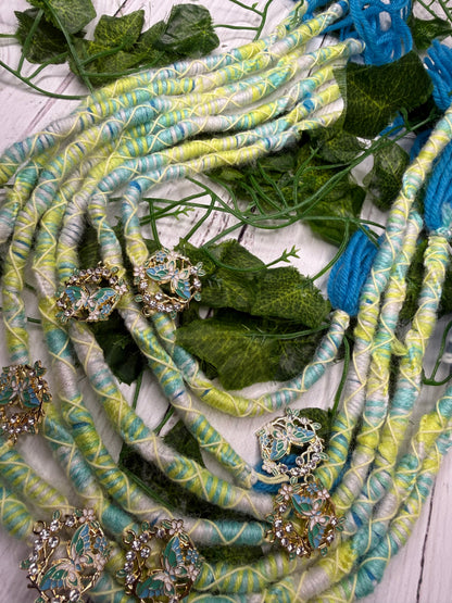 Honeydew Flutter Dread Wraps