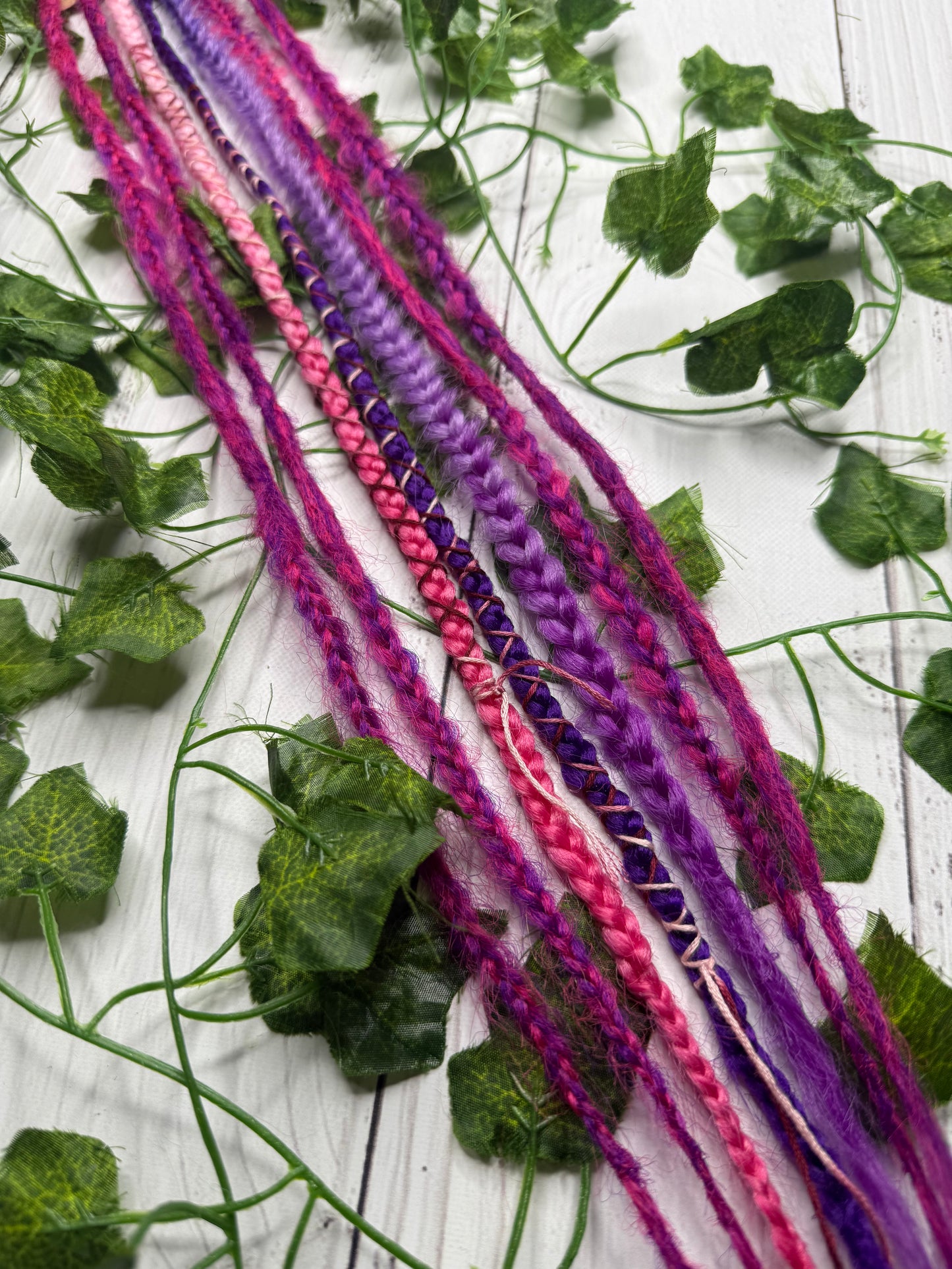 Set of 5, 59-61cm Purple Blend Synthetic Extensions