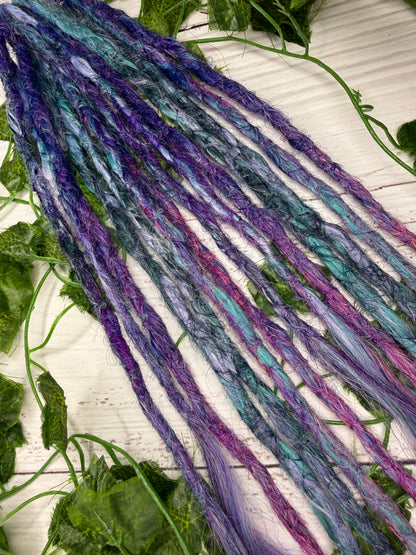 Set of 7, 51-59cm Galactic Garden Mix Texture Synthetic Extensions