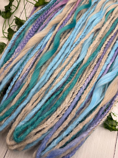 Set of 44, Mixed Textured Extensions