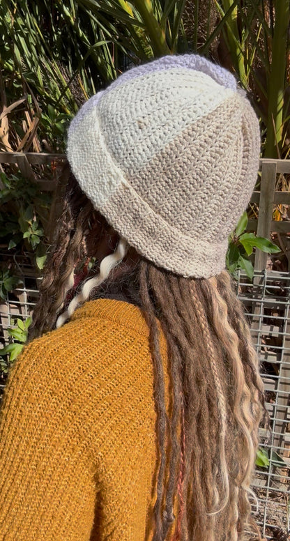 Mixed Colour Reversible Beanie