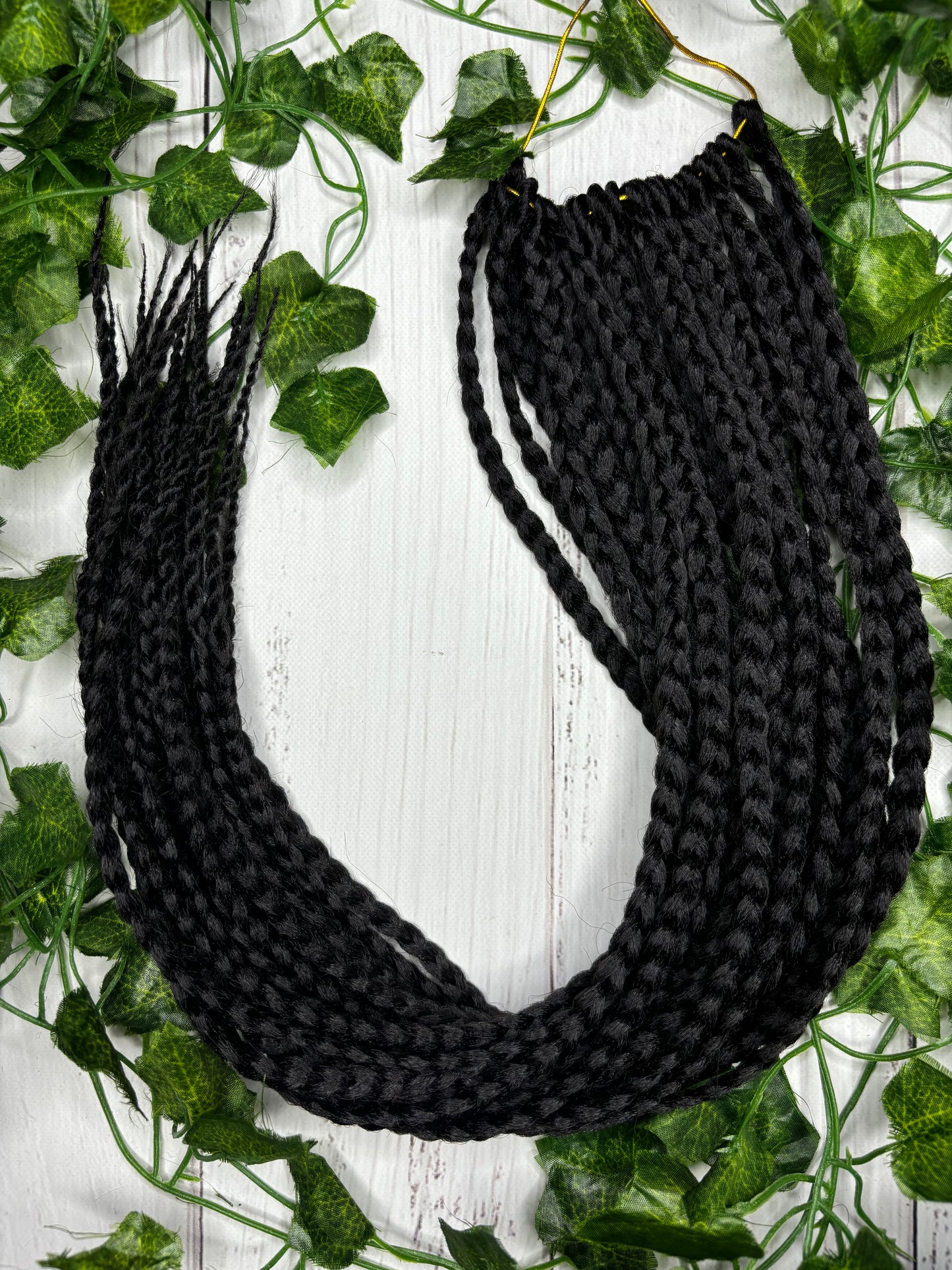 Black Reusable Braids