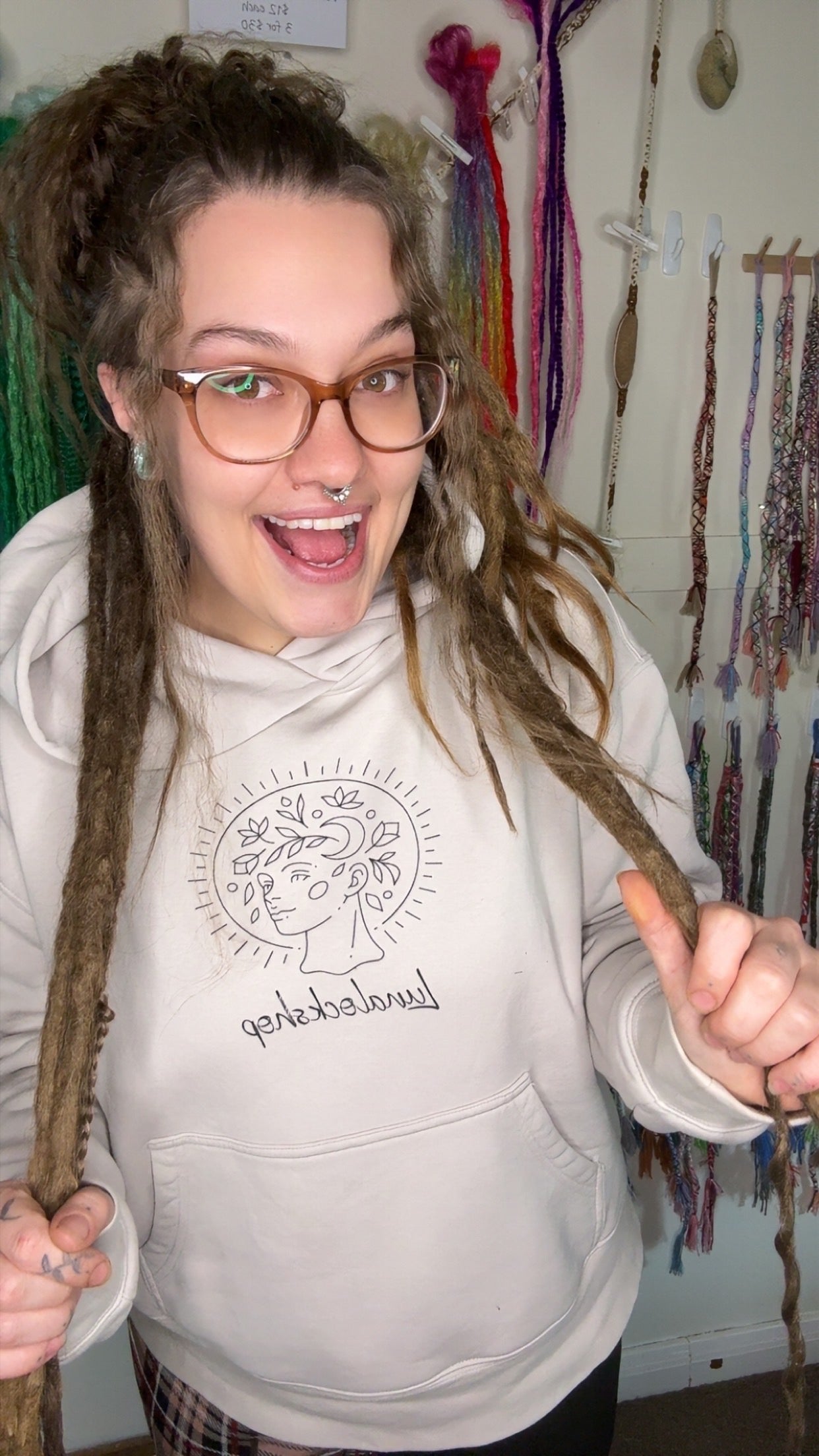 PREORDER Lunalockshop Hoodie, Adult Unisex, 100% cotton