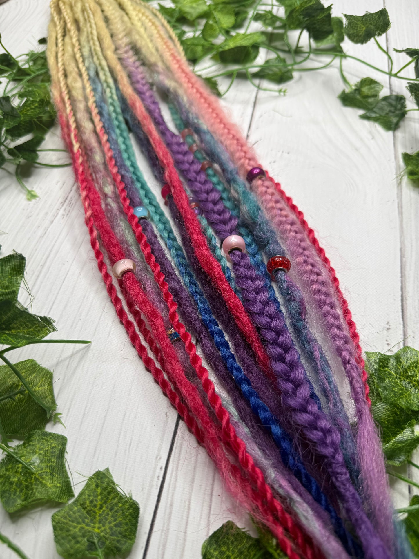 Set of 13, 56-66cm Blonde Top Synthetic Extensions (only available for online purchase)