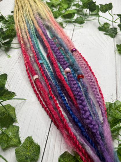 Set of 13, 56-66cm Blonde Top Synthetic Extensions (only available for online purchase)