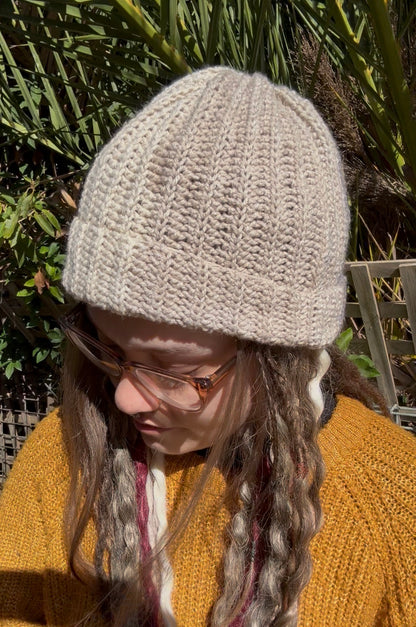 Mixed Colour Reversible Beanie