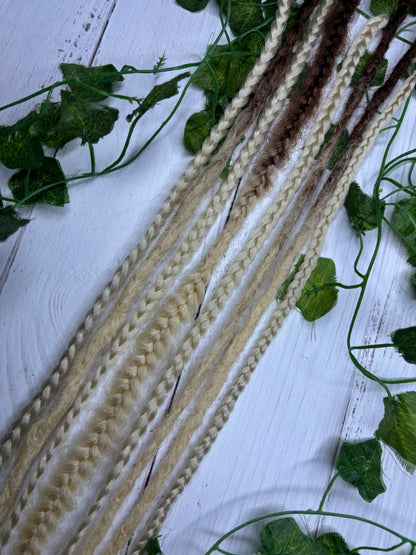 Set of 7, 53-63cm Natural Blend Synthetic Extensions (only available for online purchase)