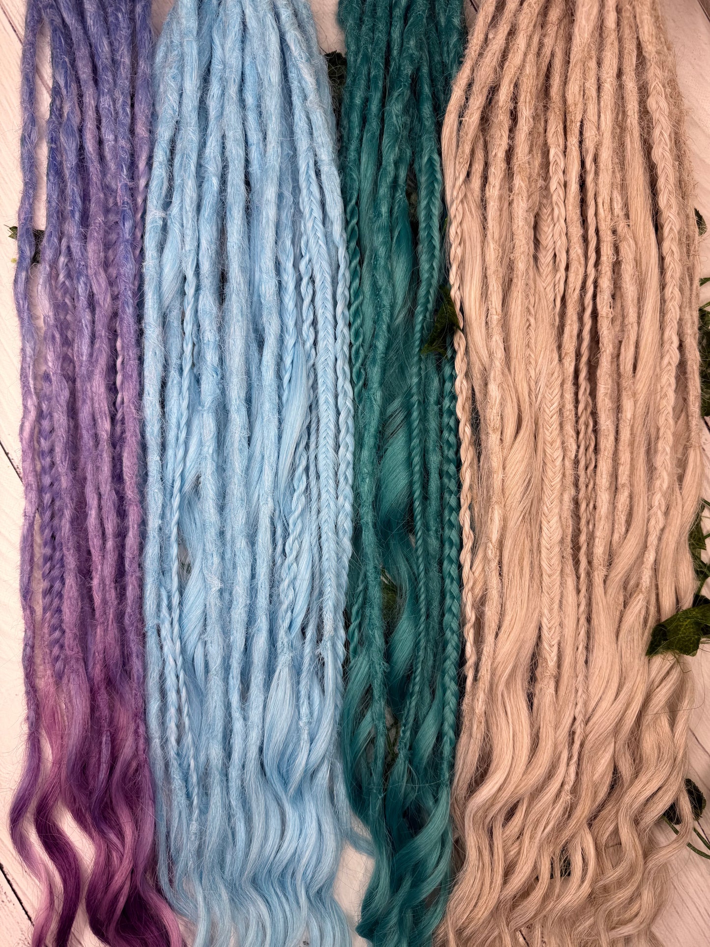 Set of 44, Mixed Textured Extensions