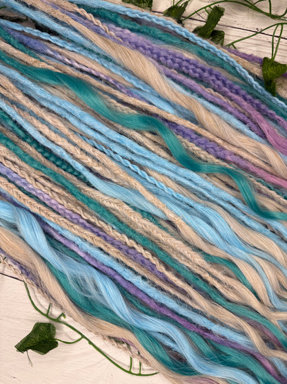 Set of 44, Mixed Textured Extensions