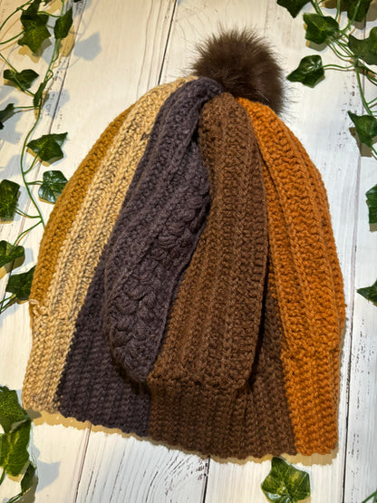Brown Earthy Beanie