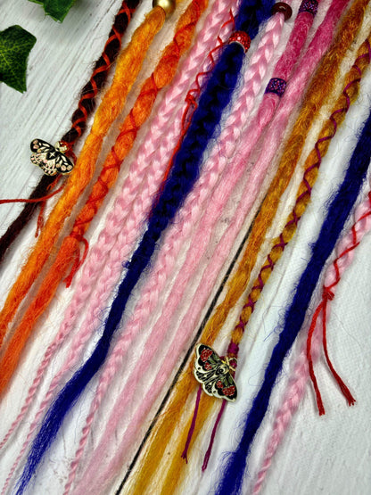 Set of 10, 60cm Summer Sunset Synthetic Extensions