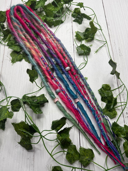 Set of 4, 53-58cm Mermaid Blend Synthetic Extensions