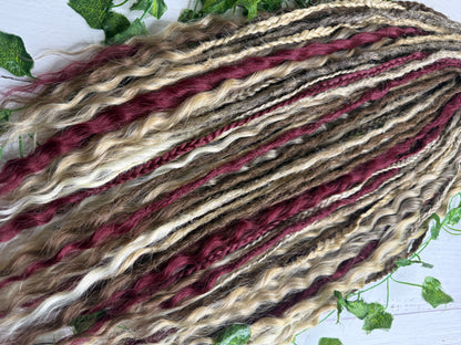 Set of 40, Mixed Textured Extensions