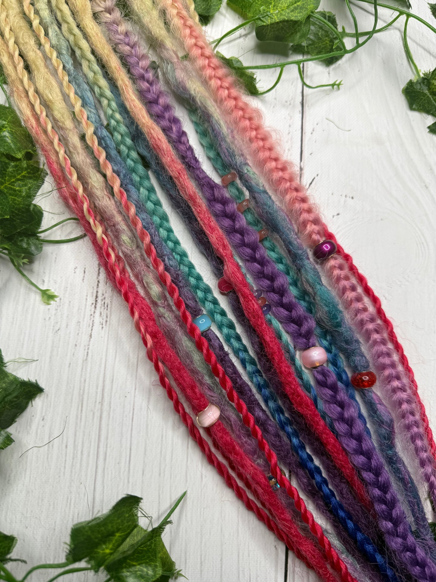 Set of 13, 56-66cm Blonde Top Synthetic Extensions (only available for online purchase)