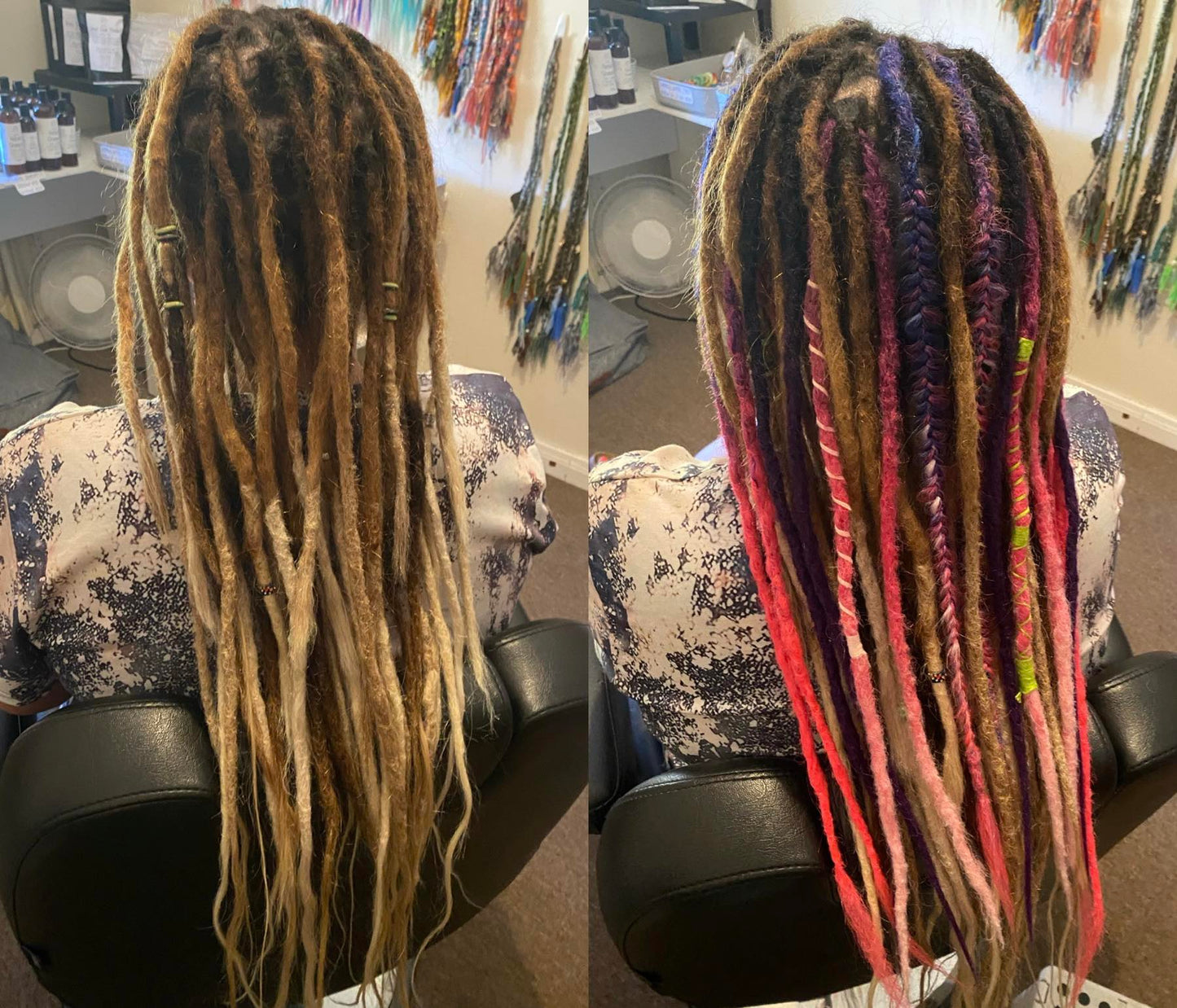 Set of 7, 60-65cm Summer Sunrise Synthetic Extensions (only available for online purchase)