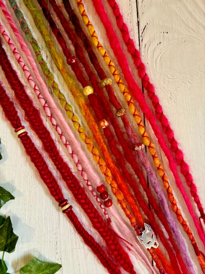 Set of 7, 60-65cm Summer Sunrise Synthetic Extensions (only available for online purchase)