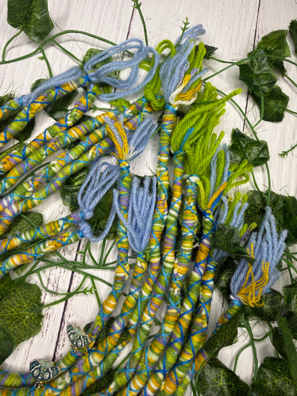 Meadow Glow Dread Wraps