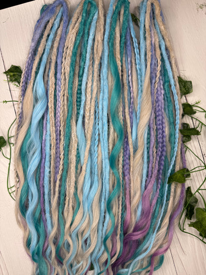 Set of 44, Mixed Textured Extensions
