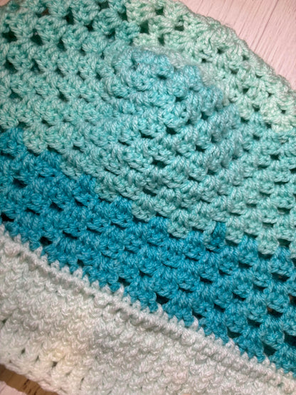 Light Blue Handmade Beanie