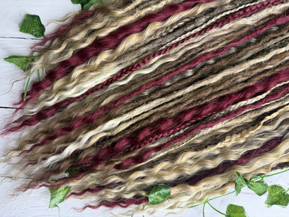 Set of 40, Mixed Textured Extensions