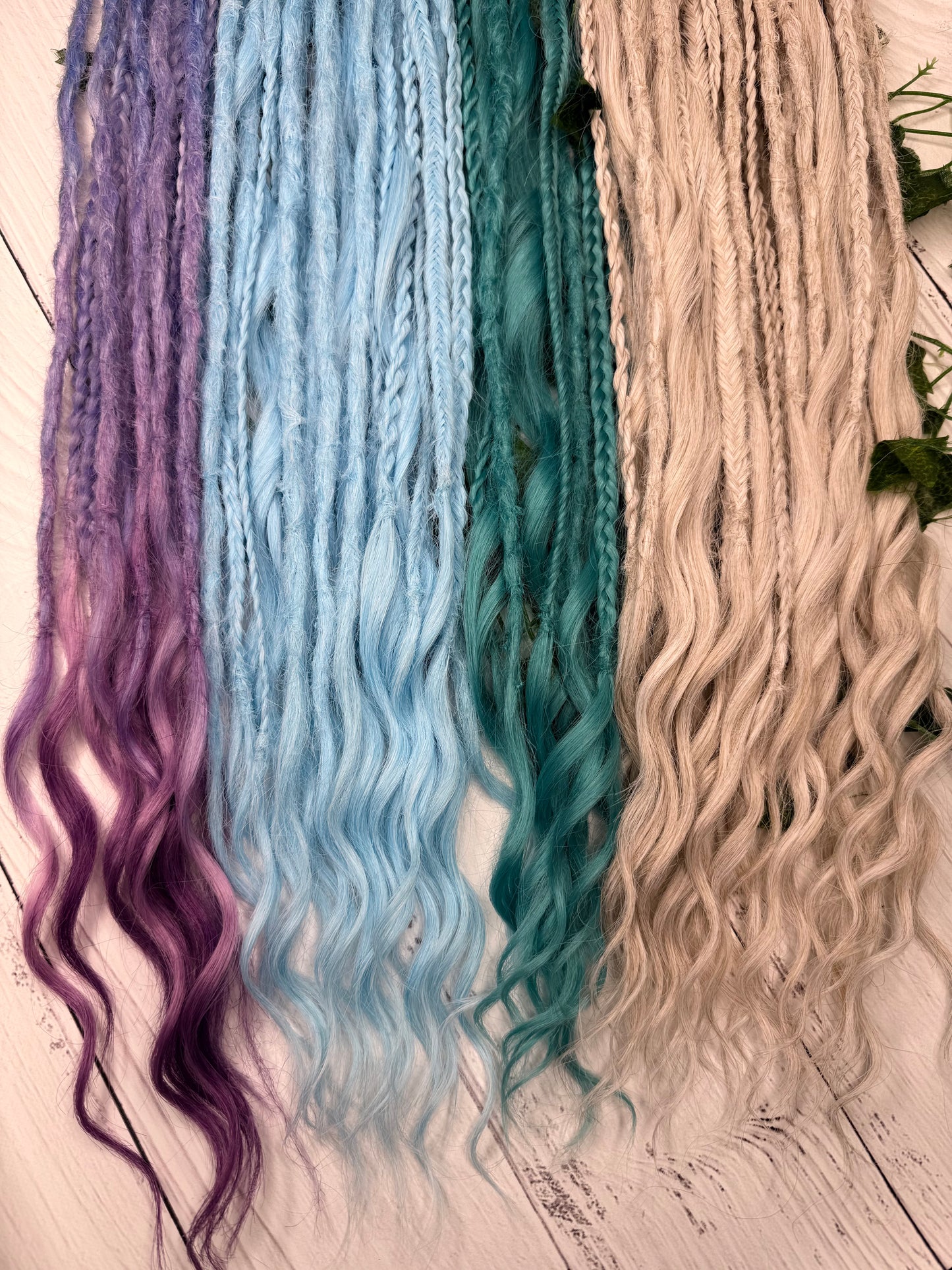Set of 44, Mixed Textured Extensions